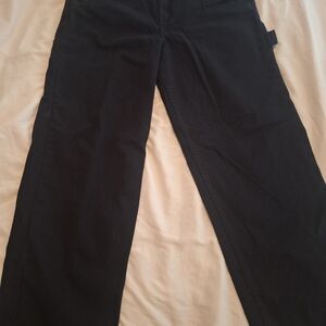 VANS CARGO Black Straight-Leg Pants SIZE 26